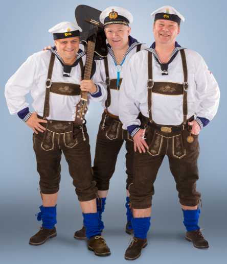 Matrosen in Lederhosen