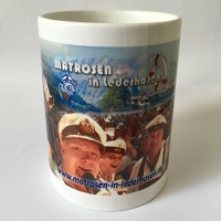 Tasse von den Matrosen in Lederhosen - Mitte